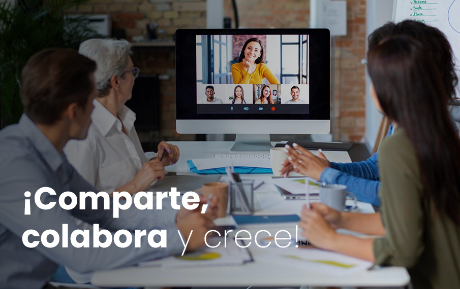 Comparte, Colabora y Crece
