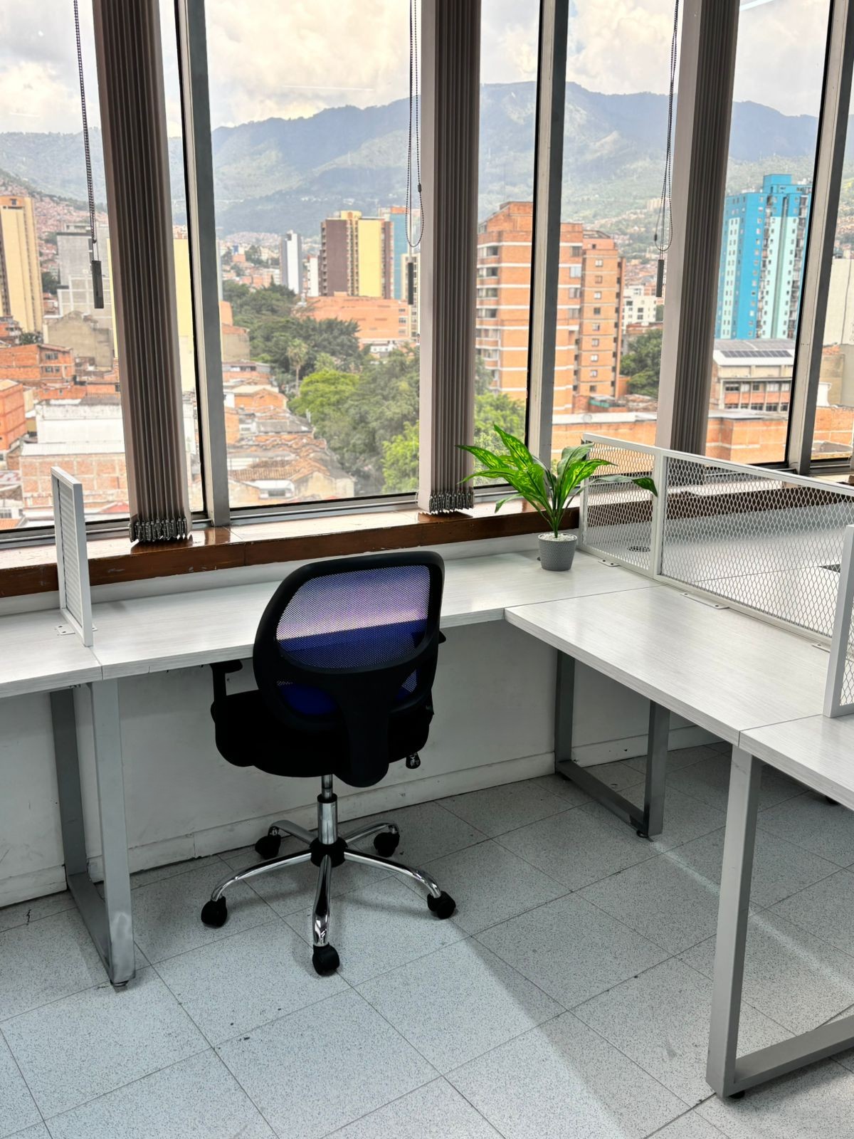 Puesto 4 (Mesas en L) Coworking grupal
